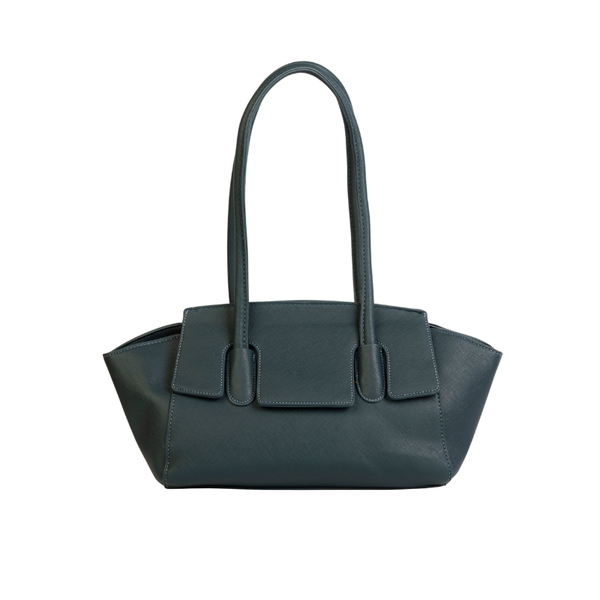 Teal Structured Handbag
