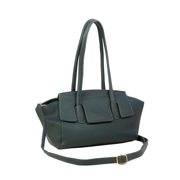 Teal Structured Handbag